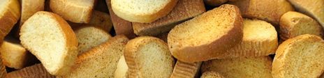 Pains grillés, galettes, biscottes