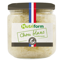 Chou blanc lacto-fermenté BIO | 380g