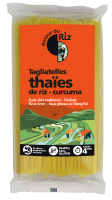 Tagliatelles thaïes de riz curcuma BIO | 400g