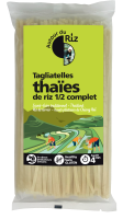 Tagliatelles thaïes de riz demi-complet BIO | 400g