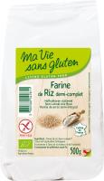 Farine de riz demi-complète sans gluten BIO | 500g