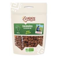 Cacahuètes enrobées de chocolat noir BIO | 125g