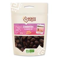 Cranberries enrobées de chocolat noir BIO | 125g