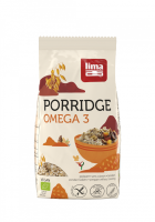 Porridge express Omega 3 sans gluten BIO | avoine, graines de lin, sésame et chia | 350g