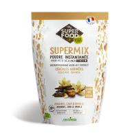 Supermix poudre instantanée amande chia vanill BIO |céréales germées sarrasin,riz,millet| 350g