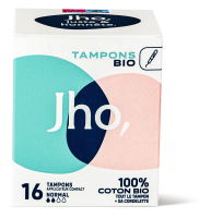 Tampons avec applicateur compact Normal | boîte de 16
