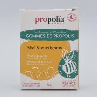 Gommes de propolis miel et eucalyptus | sachet 45g