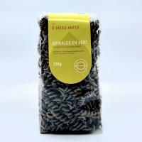 Pâtes Torsades aux lentilles Les spirales en vert BIO | 250g