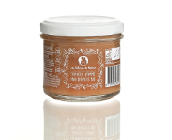 Compote de pomme - pain d'épice BIO |110g