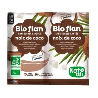 Bioflan à la noix de coco BIO | 2 sachets | 8g