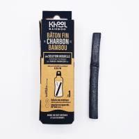 Bâton fin de charbon de bambou pour filtrer l'eau courante | 1 pièce