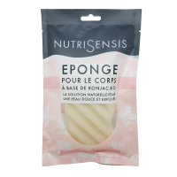 Eponge à base de  konjac bio pour le corps | 1 pièce 