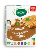 Galettes Grinioc au millet et champignons BIO | 2x100g