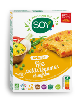 Galettes Grinioc au riz, légumes et safran BIO | 2x100g