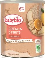 Céréales 3 fruits avec quinoa Babybio BIO | dès 6 mois | 220g