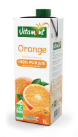 Pur jus d'orange BIO | Tetra 1L