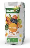 Cocktail de jus de fruits Vita 12 BIO | 20cl