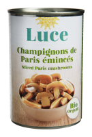 Champignons de Paris émincés BIO | 400g