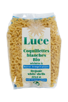 Coquillettes blanches BIO | pâtes de Sicile séchées à basse température | 500g