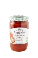 Tomates entières pelées au basilic frais BIO |630g