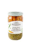 Petits pois très fins et jeunes carottes BIO |660g