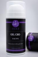 Gel à base de CBD 8 actifs | 1000mg de CBD | tube de 100ml