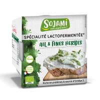 Spécialité lactofermentée à tartiner ail et fines herbes BIO | 125g