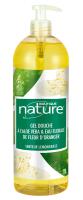 Shampoing gel douche Lemongrass à l'aloe vera | flacon pompe 1L