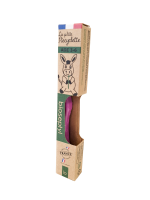 Brosse à dents enfant 3-6 ans souple - couleur Figue