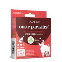 Pipettes antiparasitaires chien moyen | lot 2x3ml