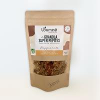 Granola Happeanuts BIO | chocolat noir, banane, cacahuète | 300g