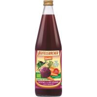 Cocktail de jus de légumes lacto-fermentés BIO | betterave, carotte et pomme de terre | 75cl