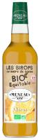 Sirop de citron au sucre de canne équitable BIO | 50cl
