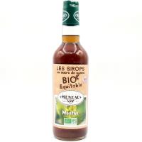 Sirop de menthe au sucre de canne équitable BIO | 50cl