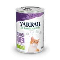 Bouchées au poulet et à la dinde, ortie et tomate pour Chat | 405g
