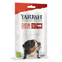 Bâtonnets friandises au boeuf à mâcher pour Chien | sachet 33g